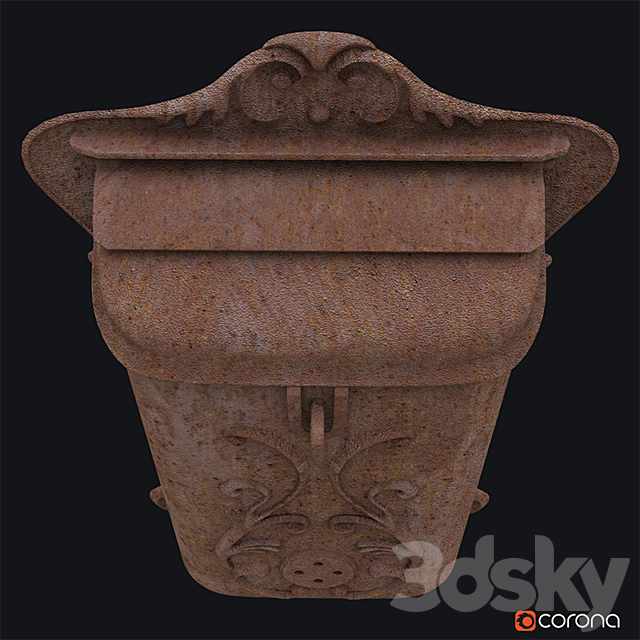 MailBox 3DS Max Model - thumbnail 2