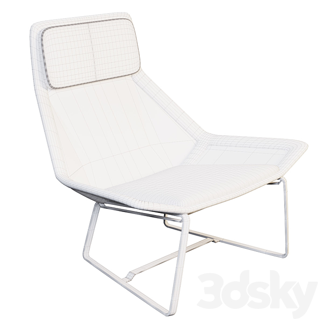 Wicker chair by Kettal MAIA 3DSMax File - thumbnail 2