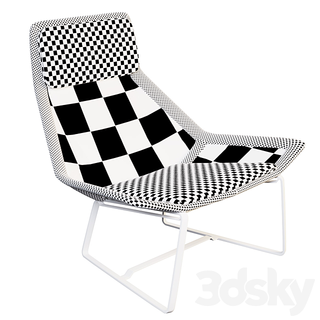 Wicker chair by Kettal MAIA 3DSMax File - thumbnail 3