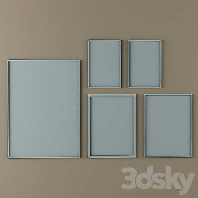 Set of photos 3d