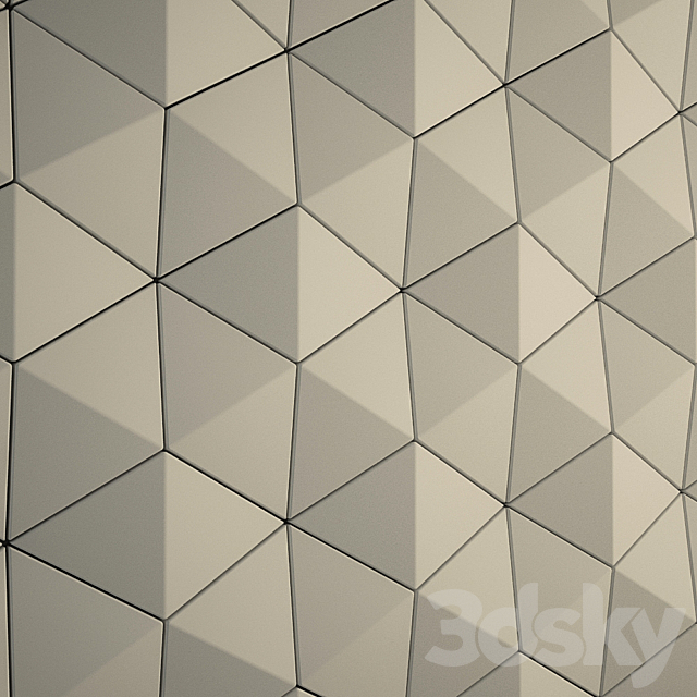 3D Panel Gypsum 3DSMax File - thumbnail 2