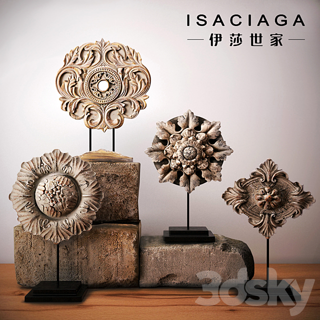 Isaciaga – BJ032590 3DSMax File - thumbnail 1