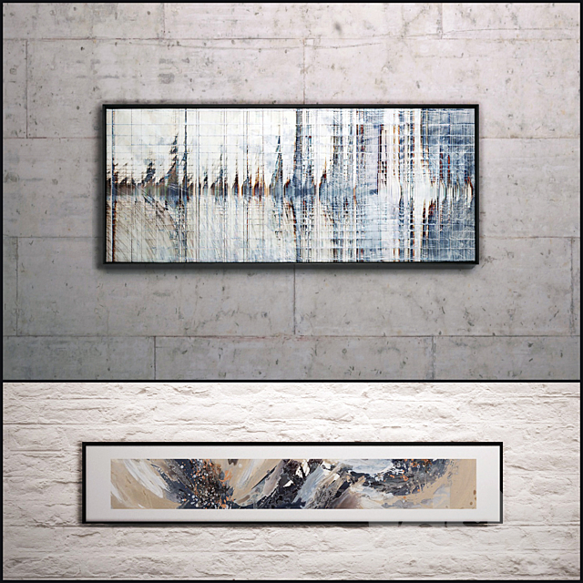 The picture in a frame: 7 piece (Collection 22) Abstract 3DSMax File - thumbnail 3