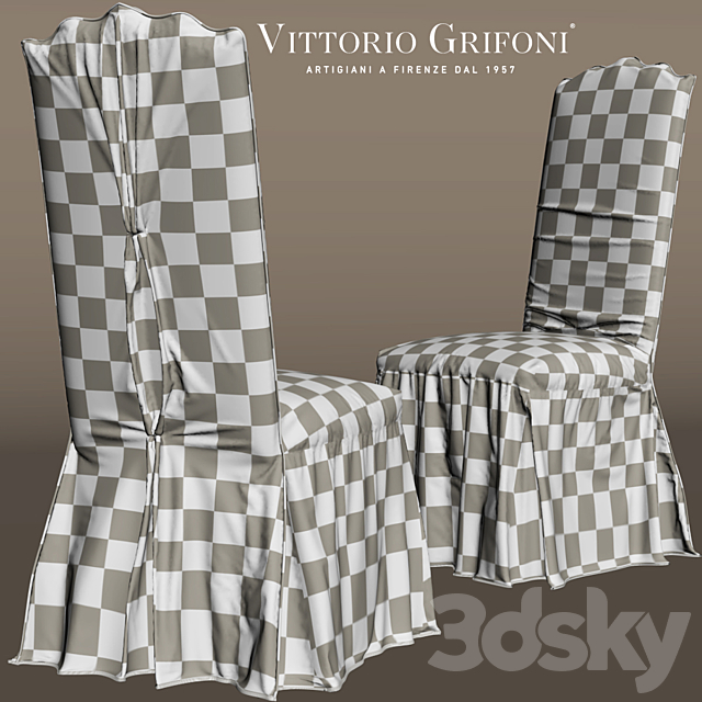 Table and chair Vittorio Grifoni 3DSMax File - thumbnail 3
