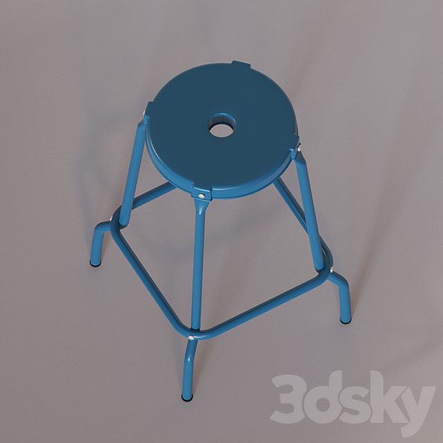 ikea Stools ROSKUG 3d