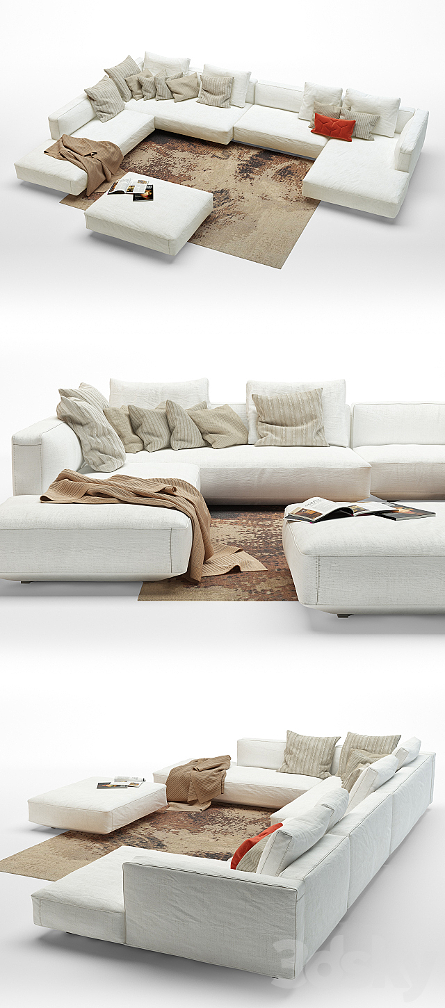 Pianoalto Sofa 3d
