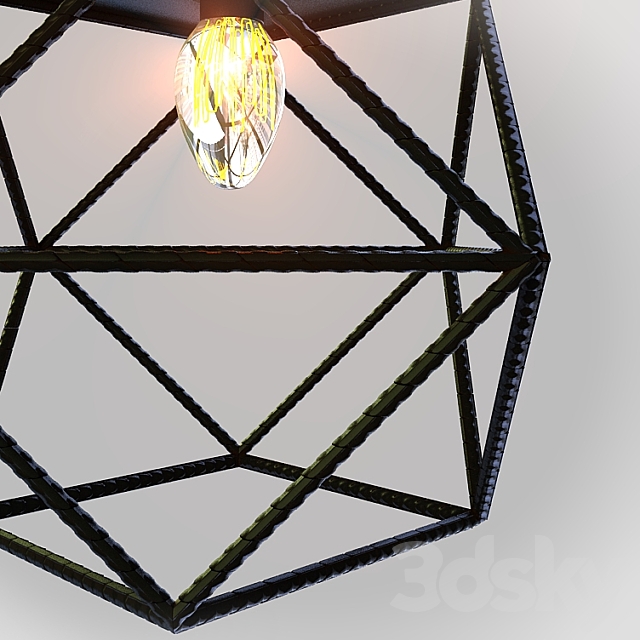 Suspension of the reinforcement in the style of Loft 3DSMax File - thumbnail 2