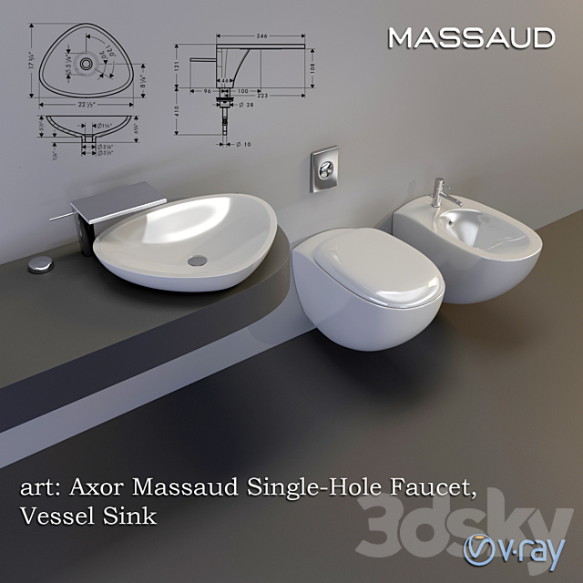 Axor_Massaud 3DSMax File - thumbnail 1
