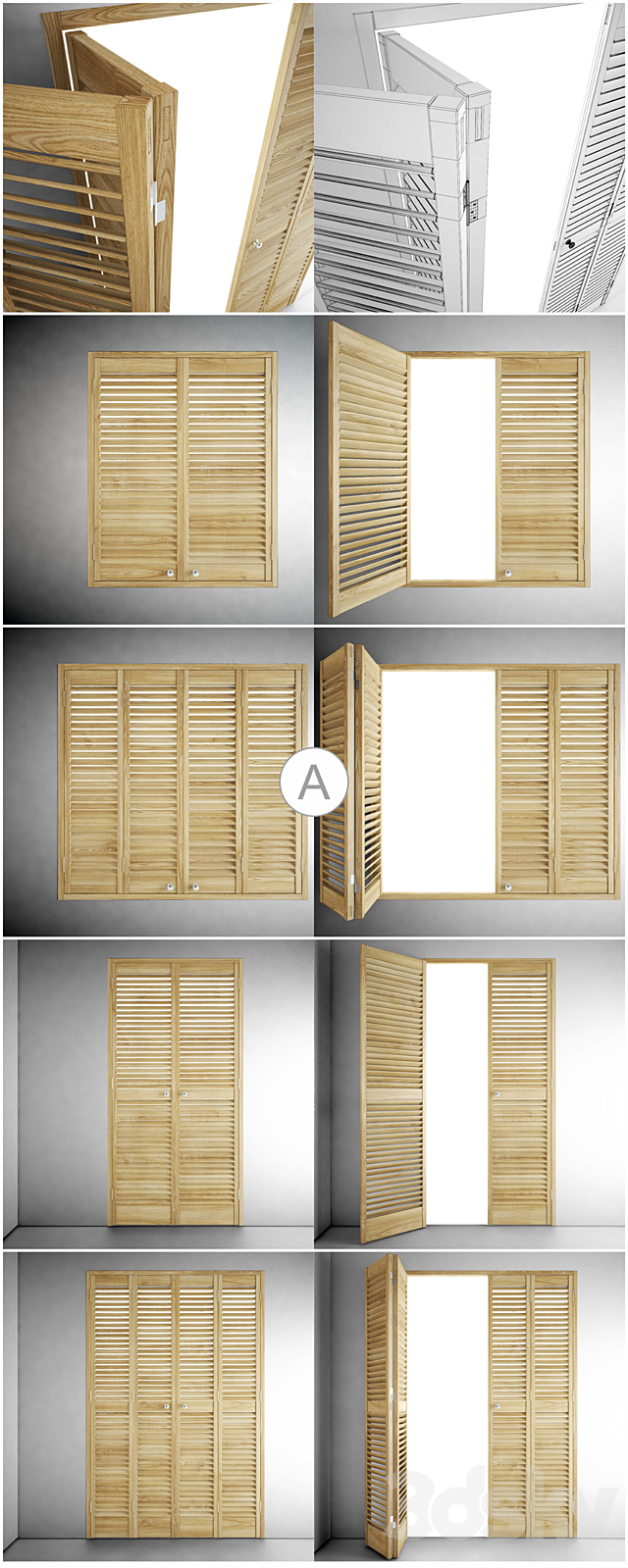 shutters ? 3d