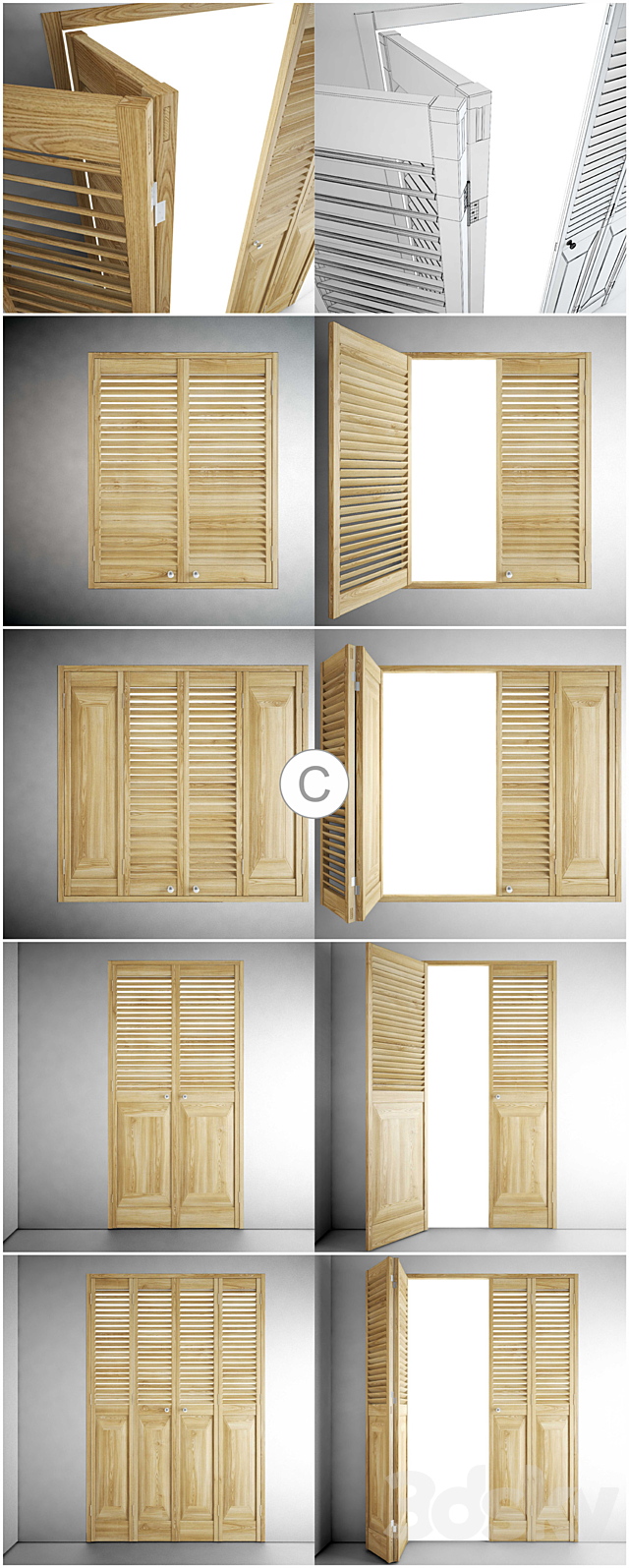 shutters ? 3d