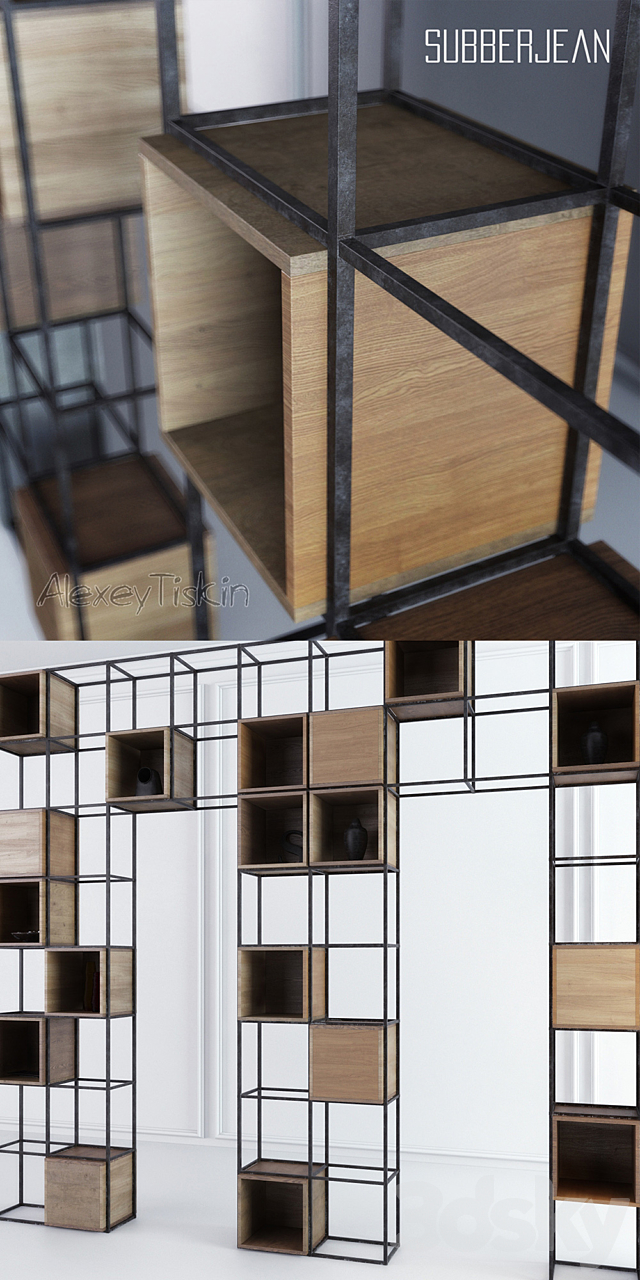 Alexey Tiskin Shelf Subberjean 3d