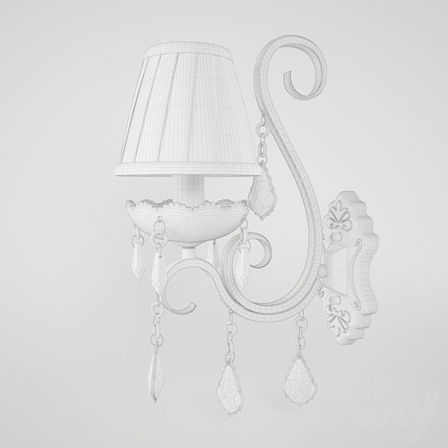 sconces maytoni ARM288-01-G 3d