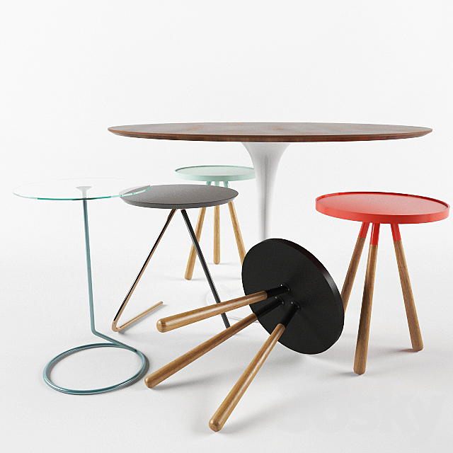 Tables Cosmo 3DSMax File - thumbnail 1