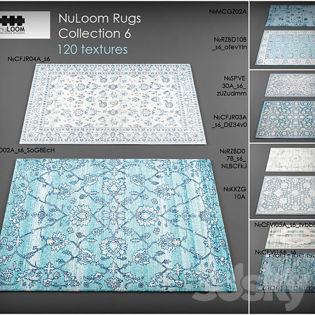 Nuloom rugs6 3DSMax File - thumbnail 1