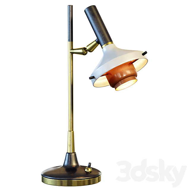 Oscar Torlasco Table Lamp 3DSMax File - thumbnail 1