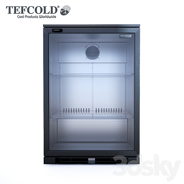 TEFCOLD Minibar BA10H 3d