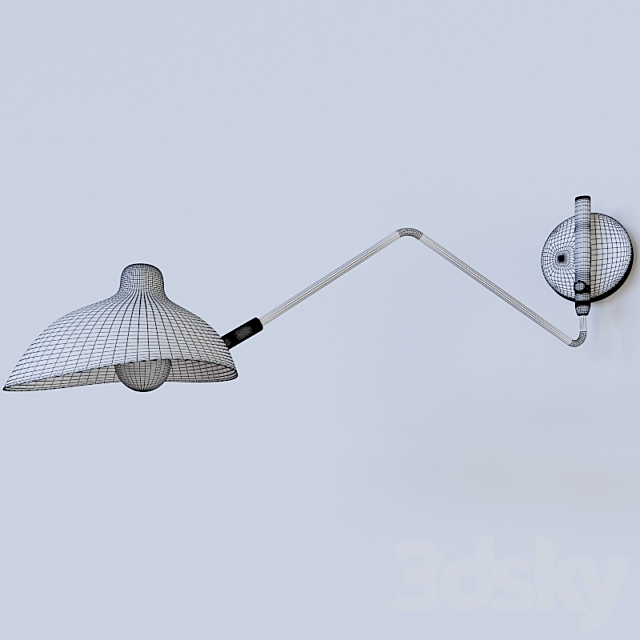 Rotating Sconce 3d