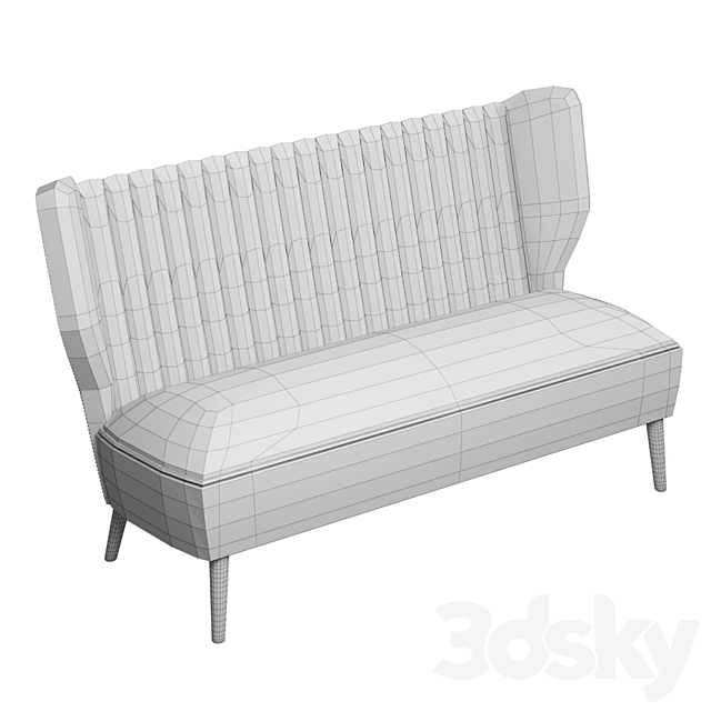 Sofa Bakairi from Brabbu 3d