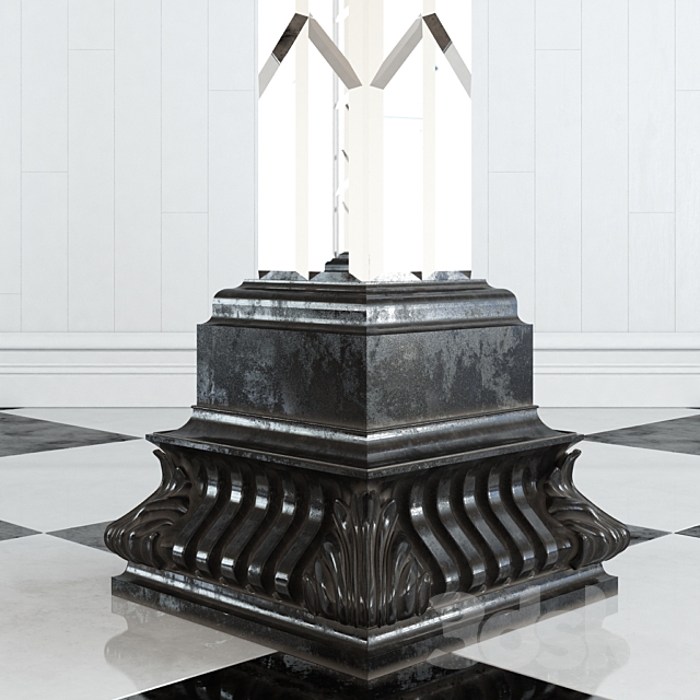 SQUARE COLUMNS 3d