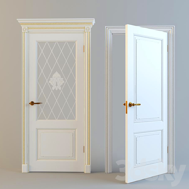 Doors Volhovets. Titul Royal Collection 3DSMax File - thumbnail 3