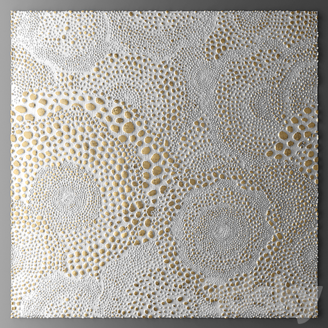 Decor for wall. Panel. 3D 3d