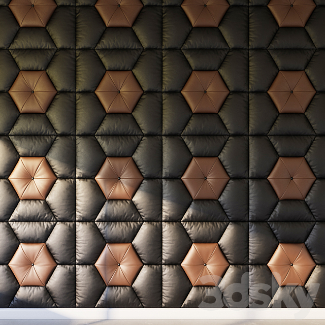 Decorative wall panel 3DSMax File - thumbnail 1