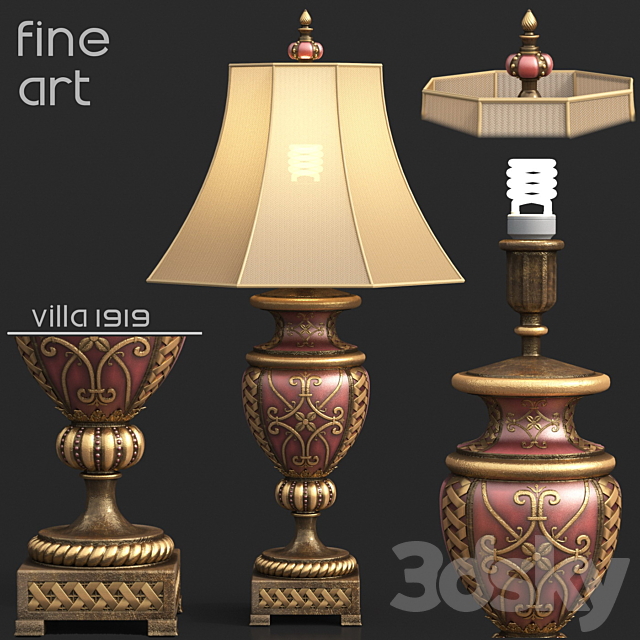 Lamp Villa in 1919 from the Fine Art 3DSMax File - thumbnail 1