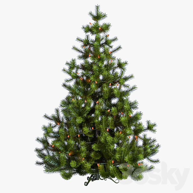 Christmas Tree 3DSMax File - thumbnail 2