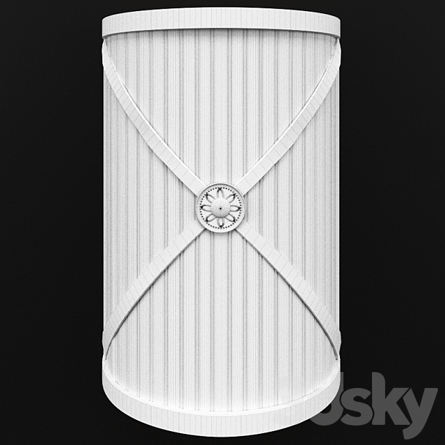 NEWPORT Sconce 2601 _ A 3d