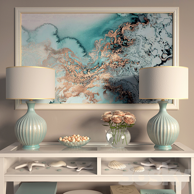 Decorative set (Corona) 3d