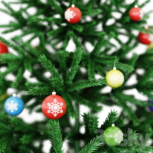 Christmas Tree 3DSMax File - thumbnail 3