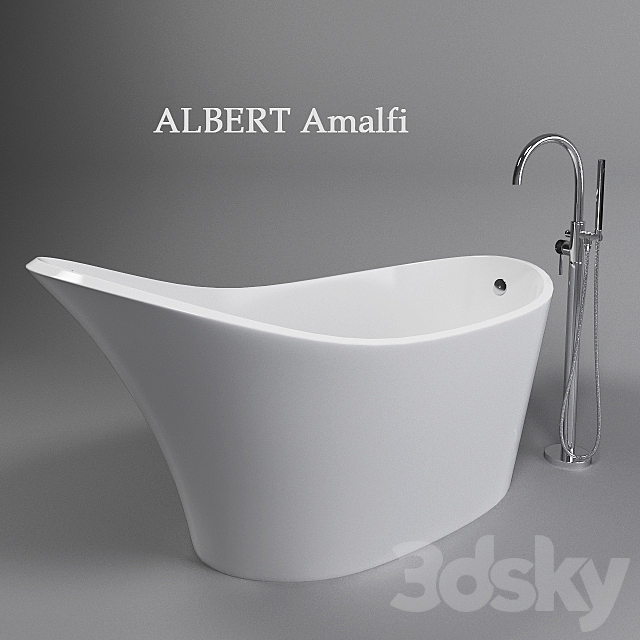 ALBERT Amalfi Freestanding Bath 3DSMax File - thumbnail 1