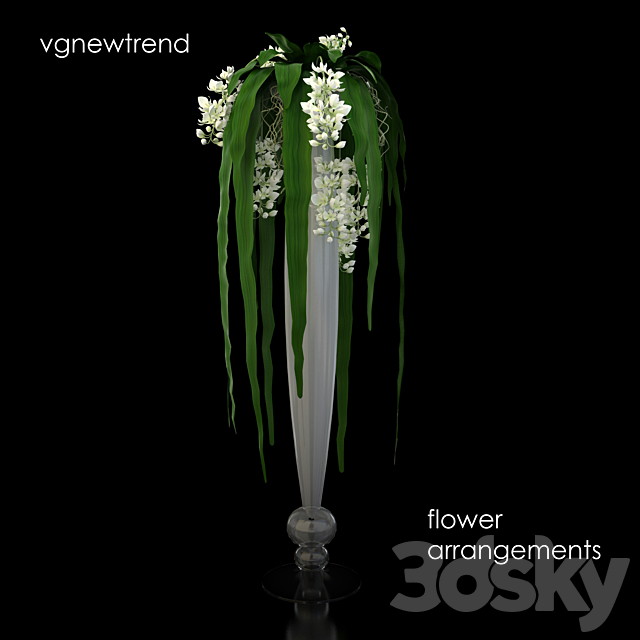 Vgnewtrend flower arrangements 3DSMax File - thumbnail 1