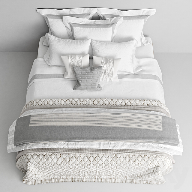 Bed Linen Zara Home 3DSMax File - thumbnail 2