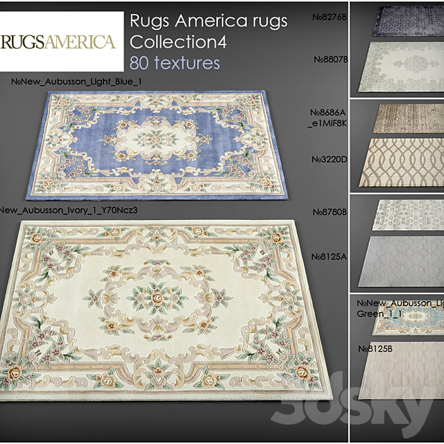 RugsAmerica rugs 4 3DSMax File - thumbnail 1