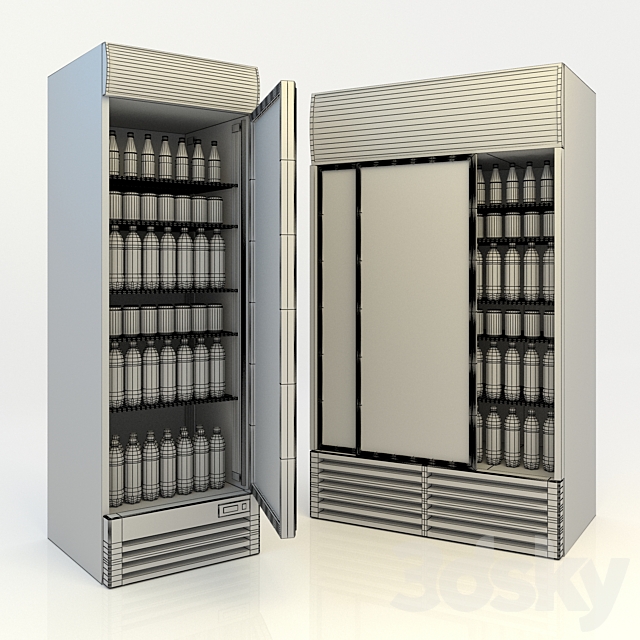 Refrigerator Pepsi. 3DSMax File - thumbnail 2