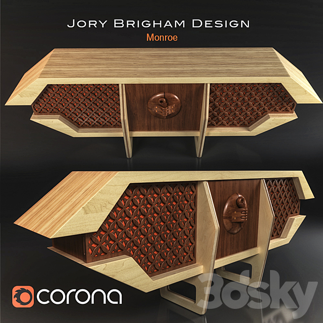 Jory Brignam Design Monroe 3DSMax File - thumbnail 1