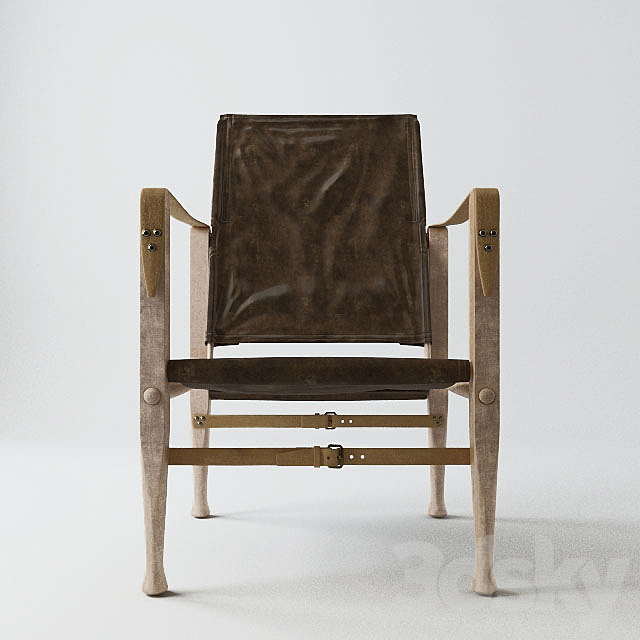 Armchair Safari chair by Carl Hansen & Søn 3DSMax File - thumbnail 1
