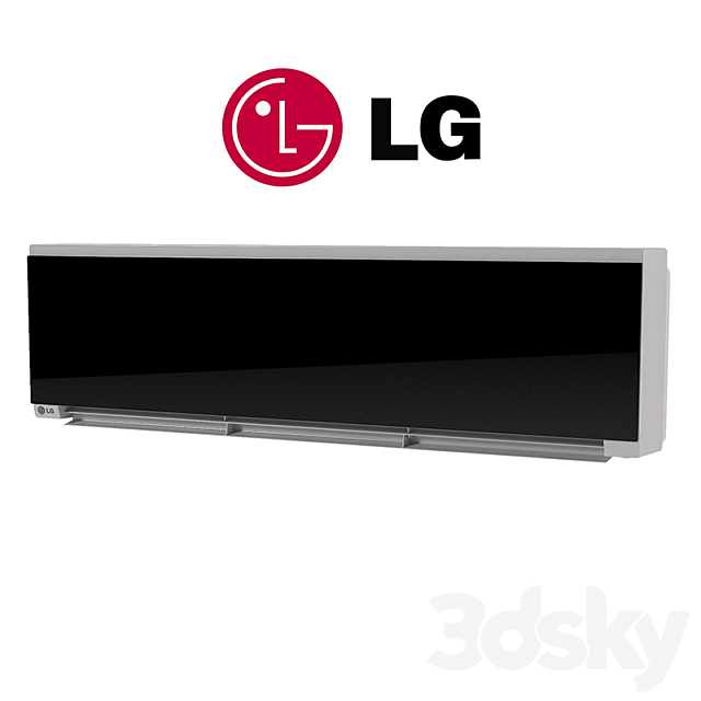Air Conditioning LG CC18AW 3DSMax File - thumbnail 1