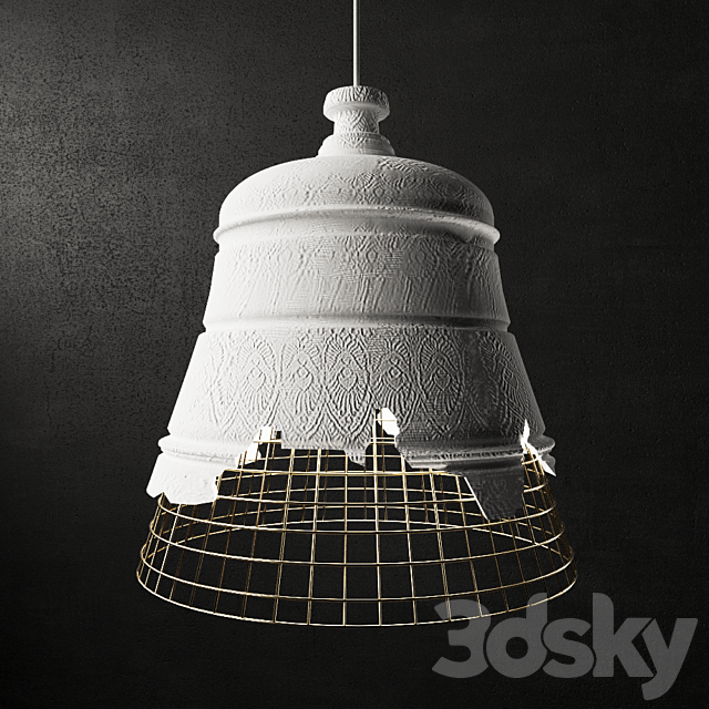 Hanging lamp Karman. DOMENICA 3d