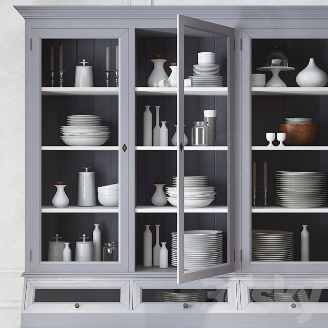 Alexandrine buffet 3d