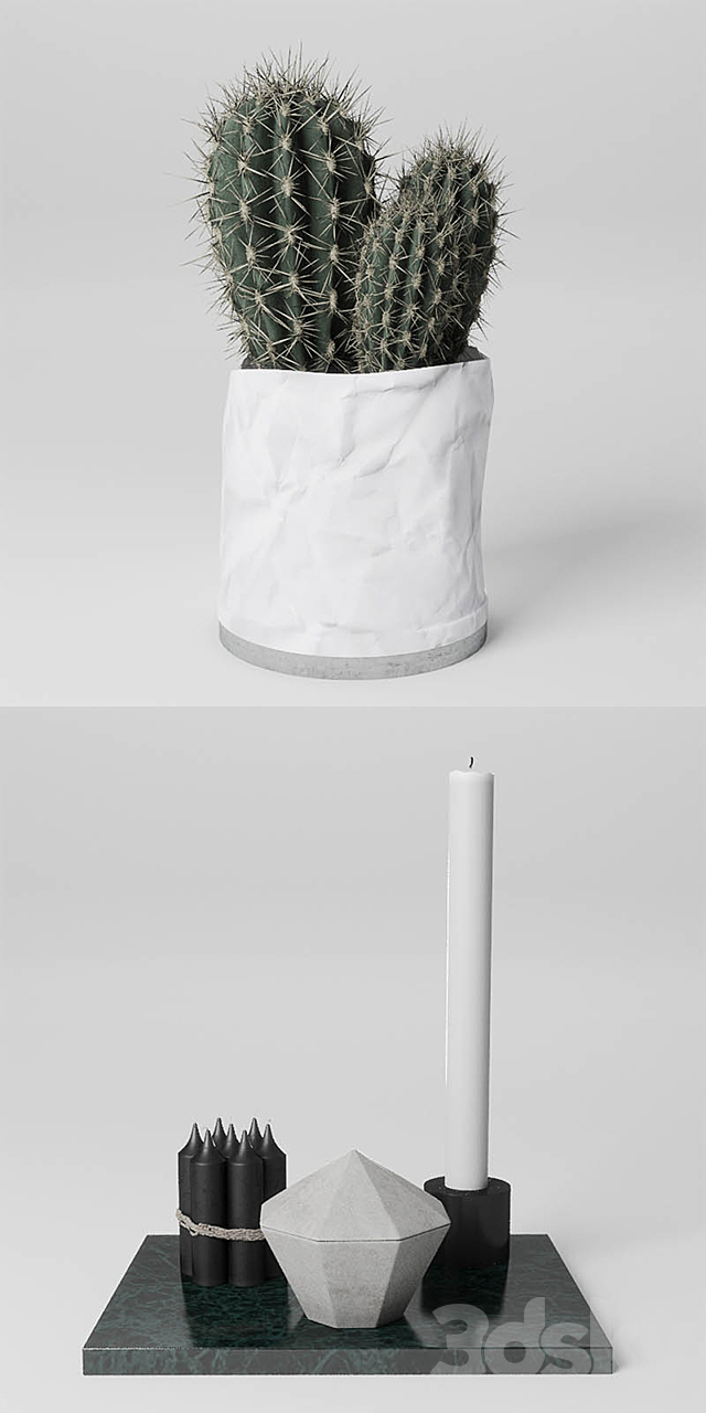 ib_scandinavian decor set_02 3d