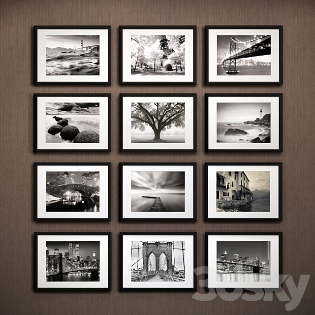 The picture in the frame: 25 piece (Collection 50) Picture Frame 3DSMax File - thumbnail 2