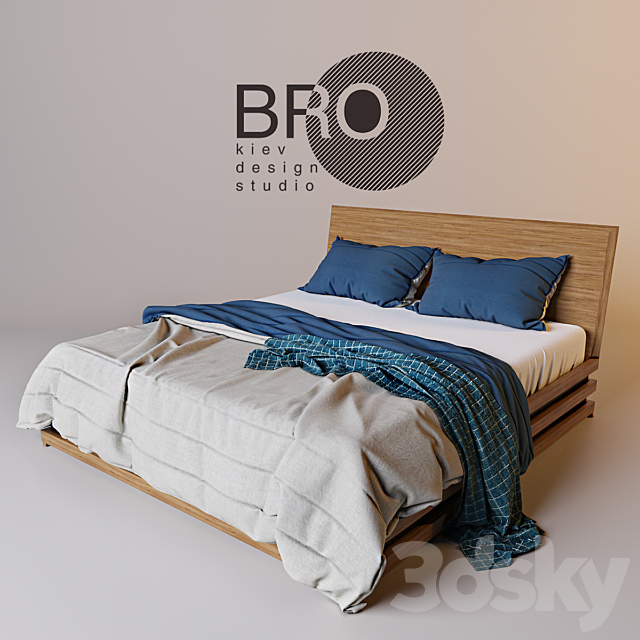 The bed of the BRO 3DSMax File - thumbnail 1