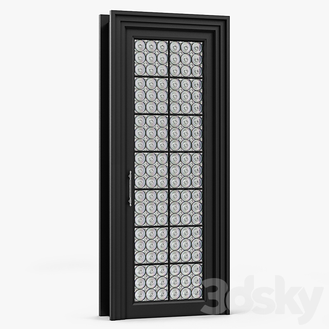 Glass Interior Doors 3d