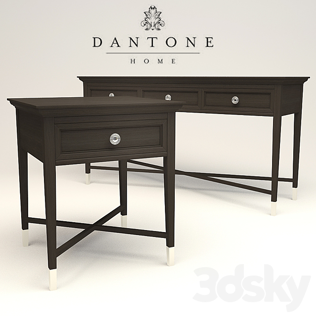 Dantone console and side table 3DSMax File - thumbnail 1