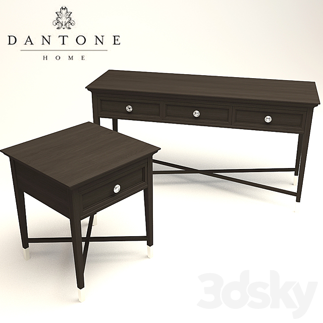 Dantone console and side table 3DSMax File - thumbnail 2