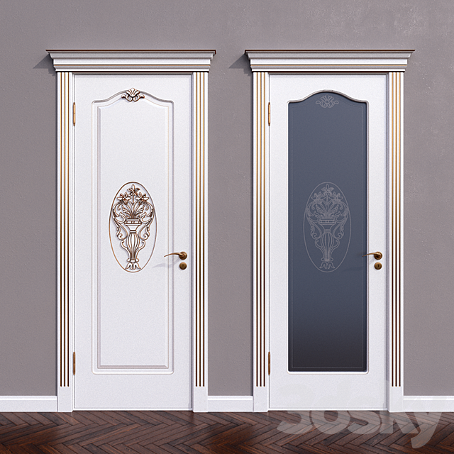 Door models K-82GB5_K-91GB8 3DS Max Model - thumbnail 3