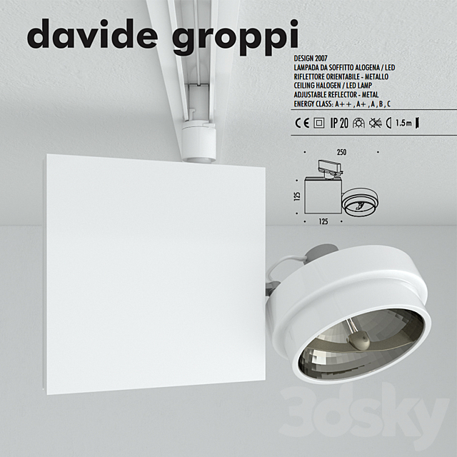 davide groppi spot sistema. spot 1 3d