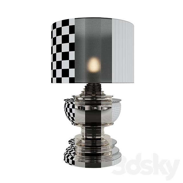 Eichholtz Table Lamp Pagoda 3DSMax File - thumbnail 3